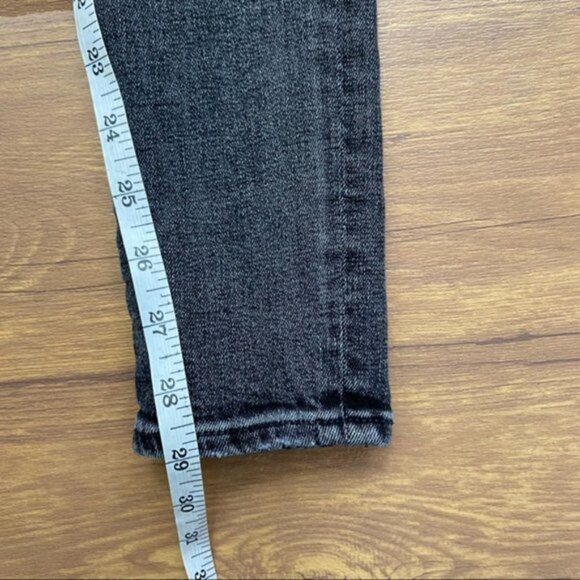 Agolde Distressed Stretch Skinny Jean Women Size 24 - Picture 8 of 9